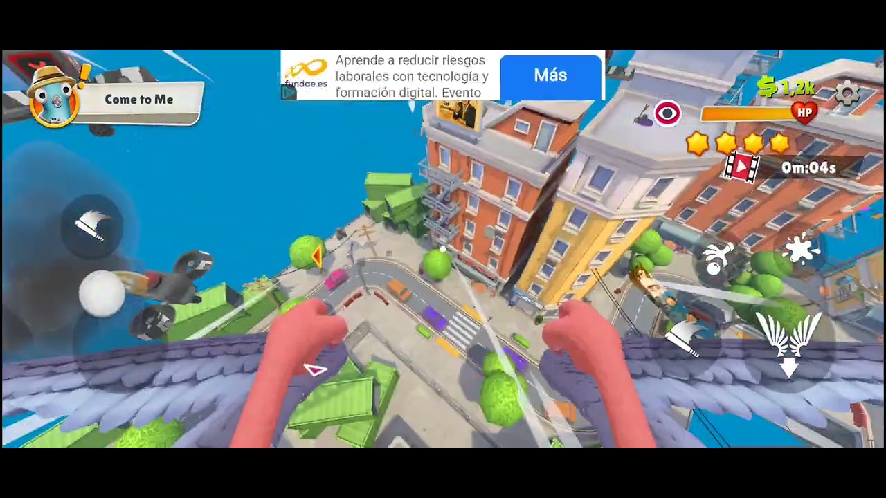 Jugando a soy un pájaro parte 2 xd