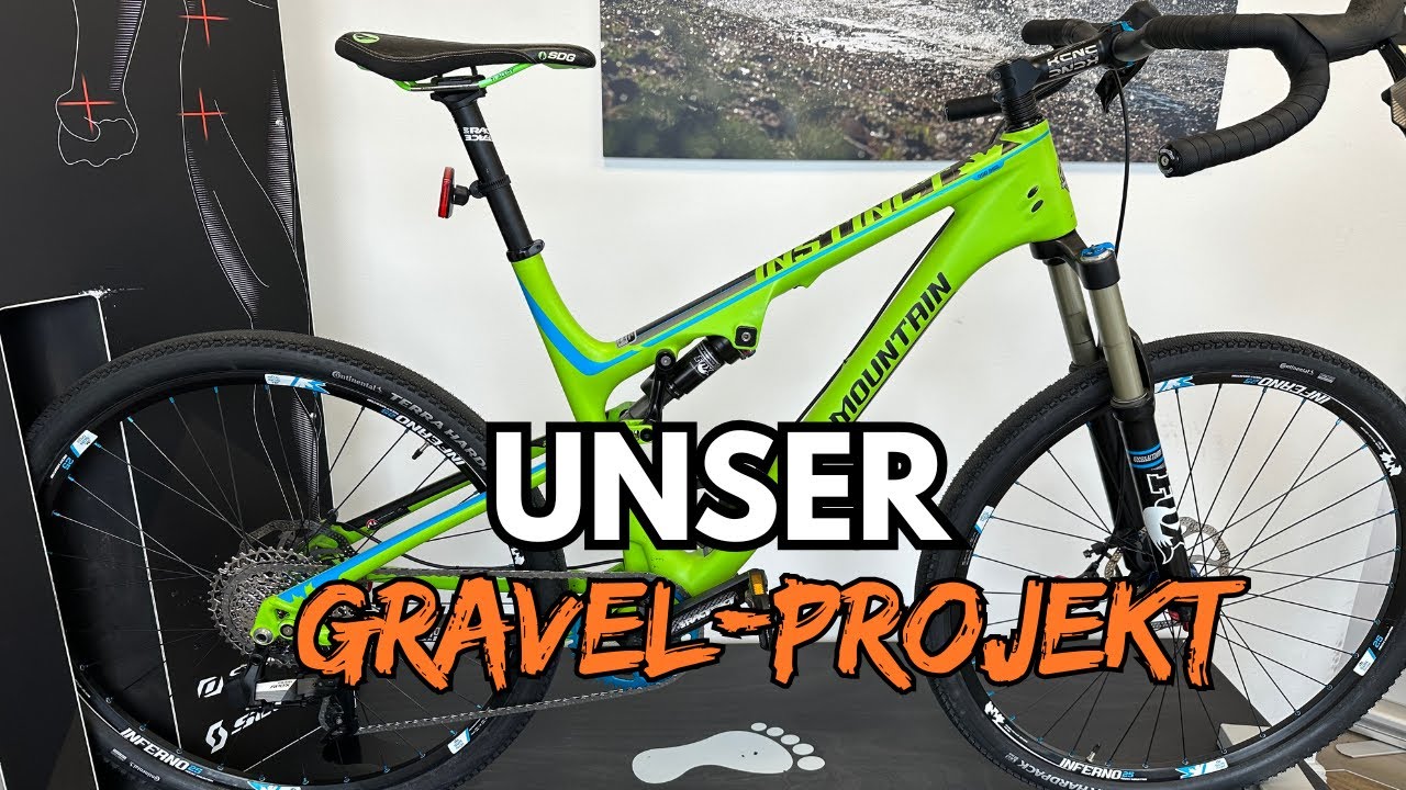 Unser Projekt Gravebike - Umbau. Es geht weiter.