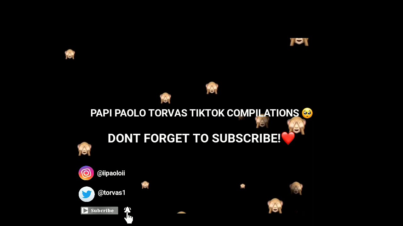 ✨Paolo Torvas Tiktok Compilations Part1✨