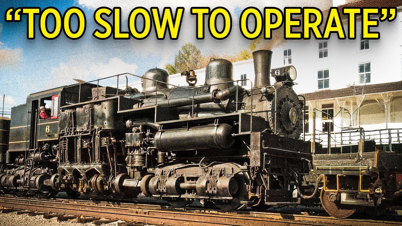 Engineers Laughed at His "Clumsy" Geared Locomotive - Then It Conquered The Mountains