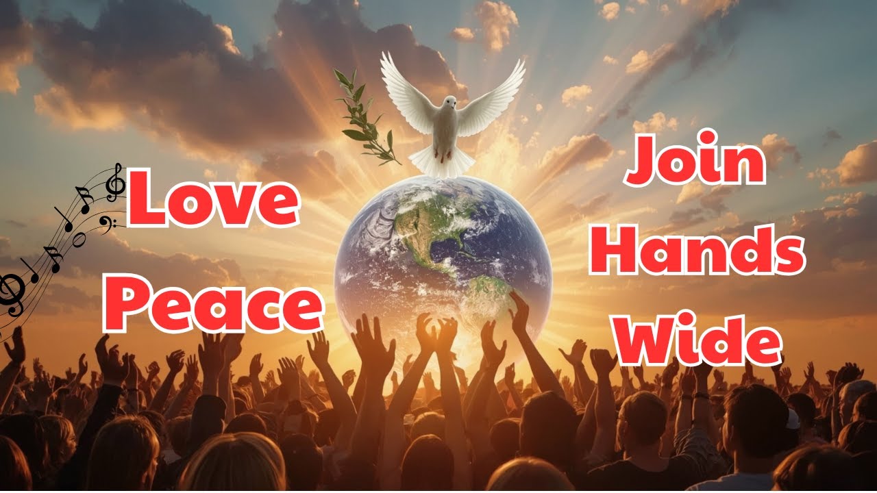 Love Peace, Join Hands Wide | Epic Anthem for Unity and Freedom | Peace Song 2025