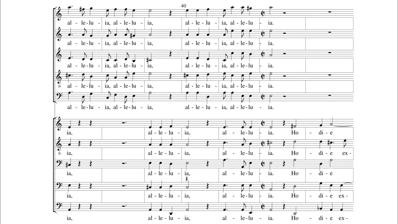 G. Gabrieli - Hodie Christus Natus est| Concerto Palatino | Venetian polychoral style