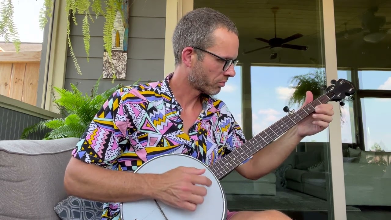 Clawhammer Banjo Song - Double C Tuning - Bury Me Beneath the Willow