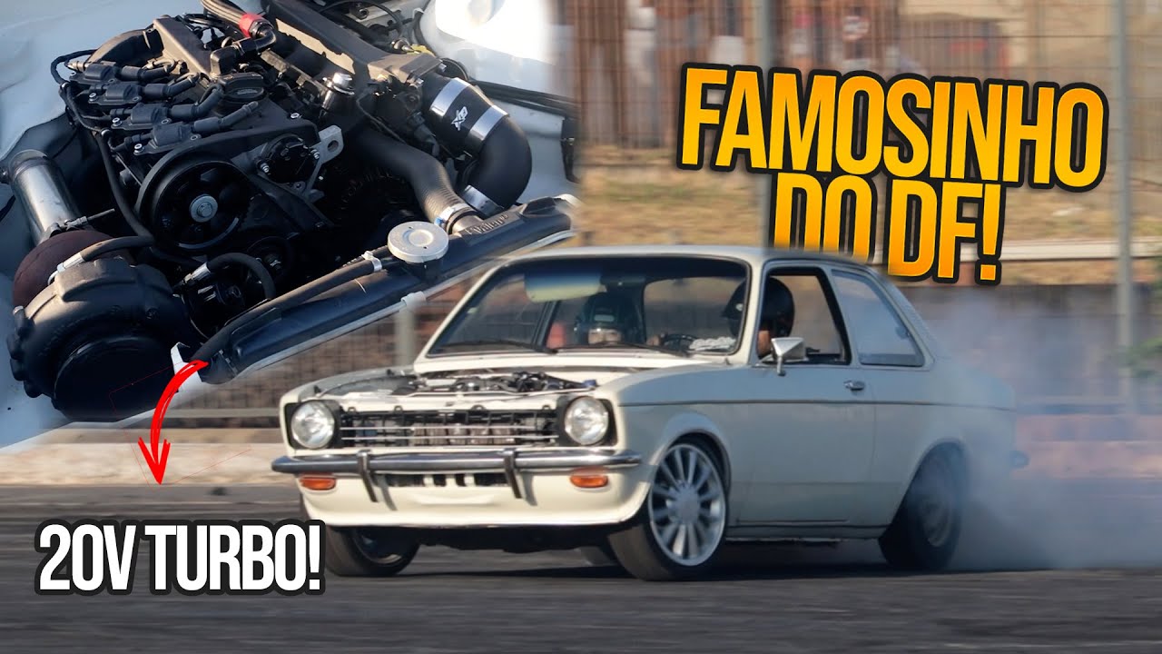 CHEVETTE TUBARÃO 20V TURBO O FAMOSINHO DO DF!! Canal Pé Na Lata