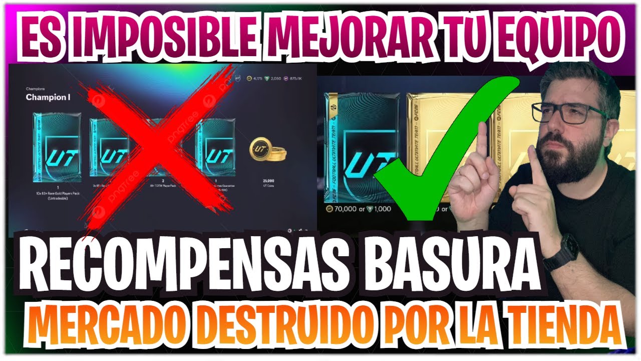❌LAS RECOMPENSAS SON UNA BASURA CON UN MERCADO DESTROZADO POR LA TIENDA. LA CURVA | HANDICAP FC 26