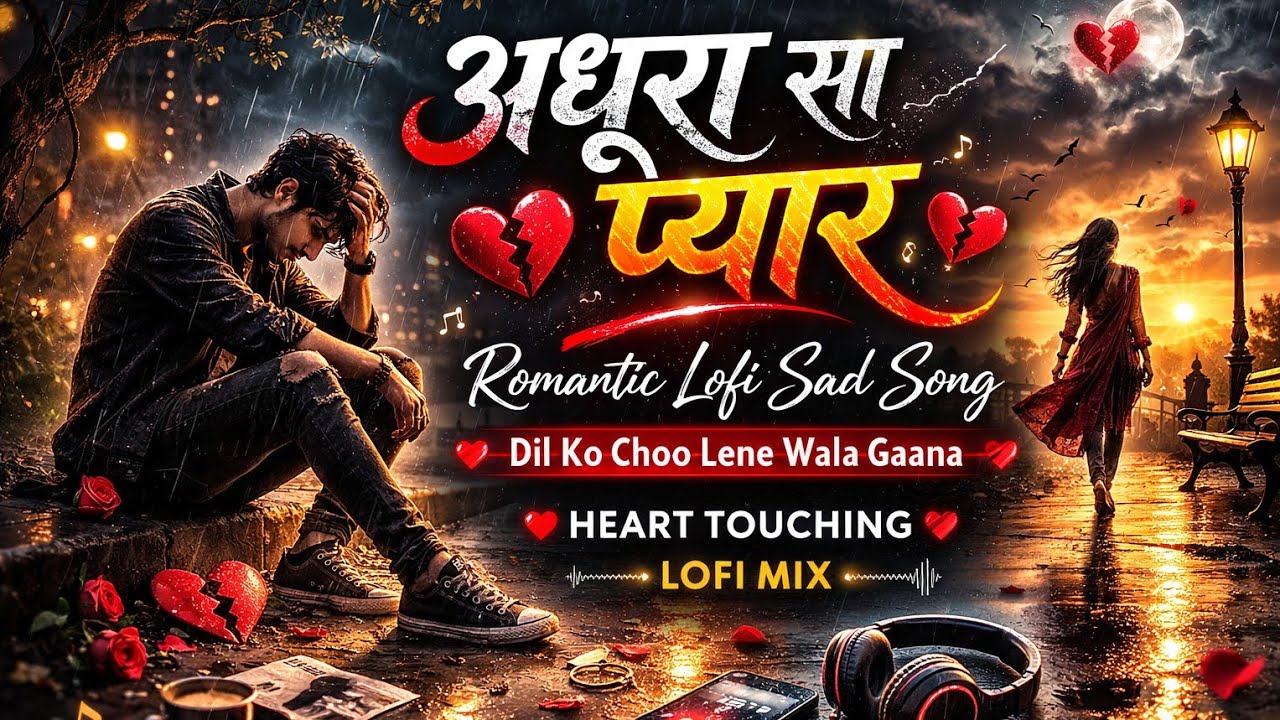 अधूरा सा प्यार 💔 | Romantic Lofi Sad Song 2026 | Heart Touching Hindi Love Song |#romantic