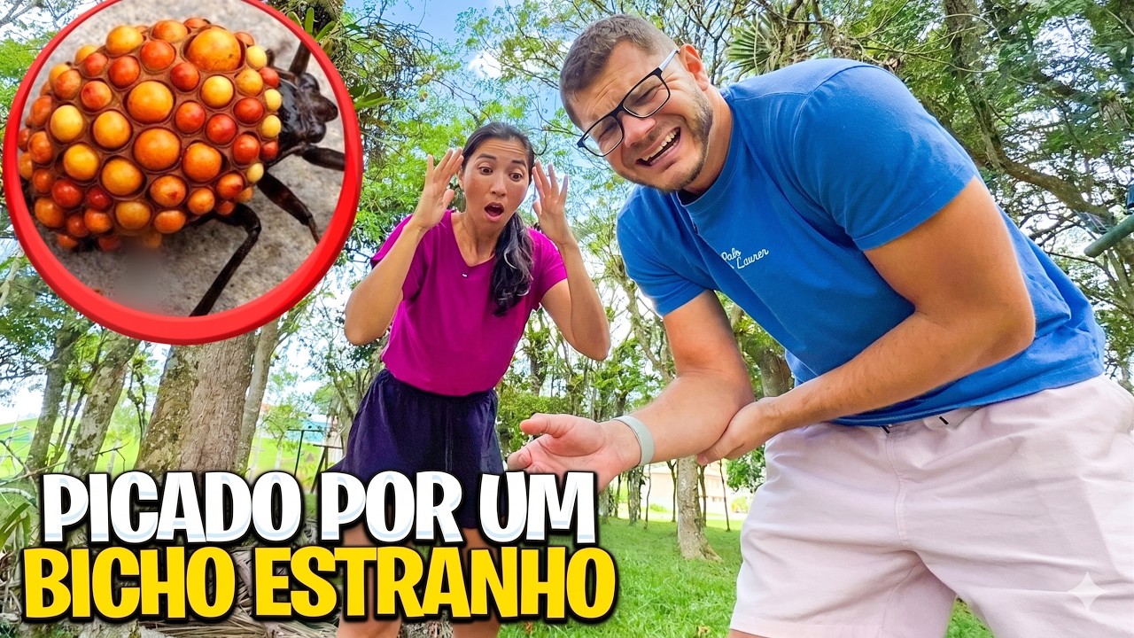 UM BICHO ESTRANHO MORDEU O DÉ