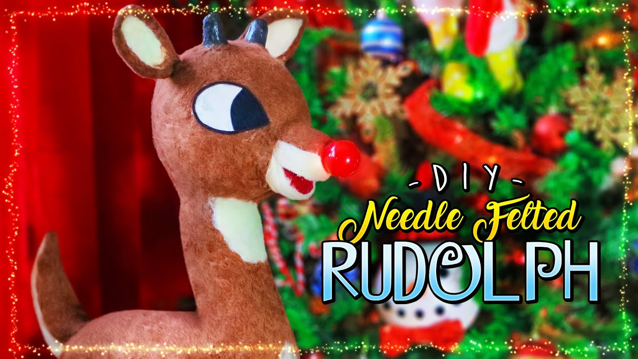Life Size Rudolph The Red-Nosed Reindeer | DIY Whimsical Christmas Decor