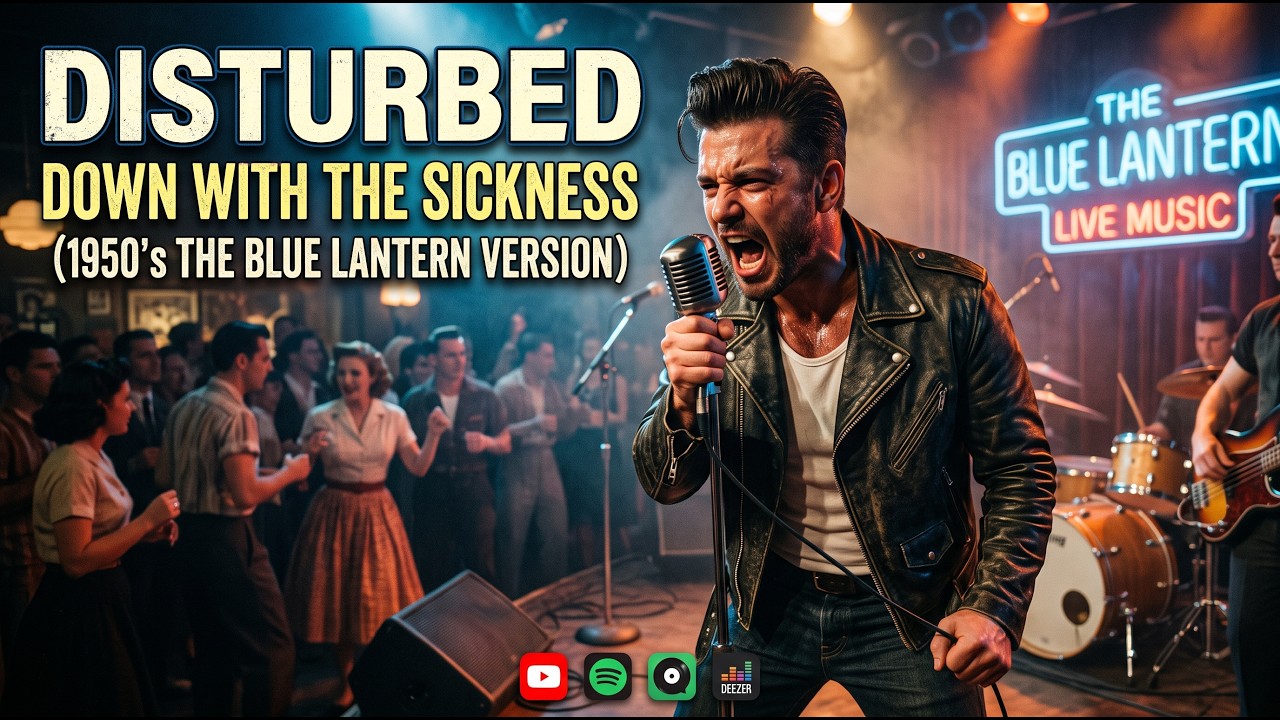 Disturbed &ndash; Down With The Sickness | 1950's The Blue Lantern Version