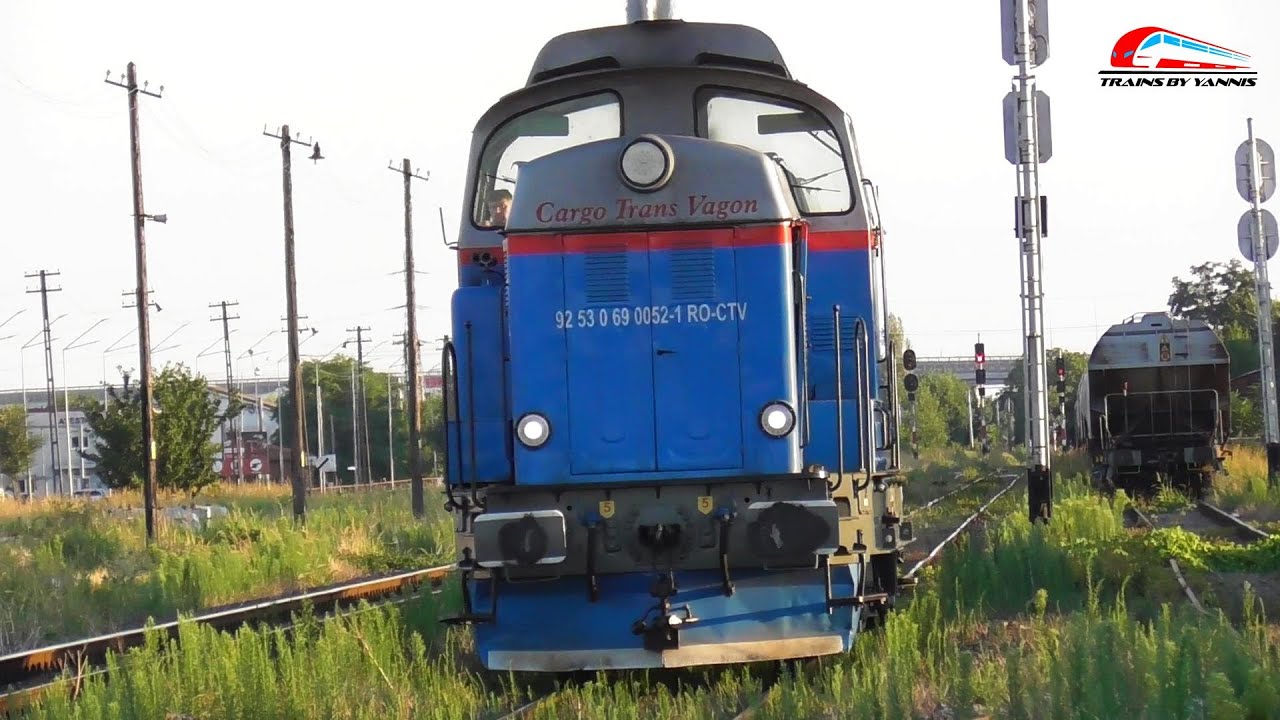 DF 69-0052-1 Cargo Trans Vagon & Trenul R 3118 Oradea Vest cu Mecanici de Milioane - 20 Iulie 2025