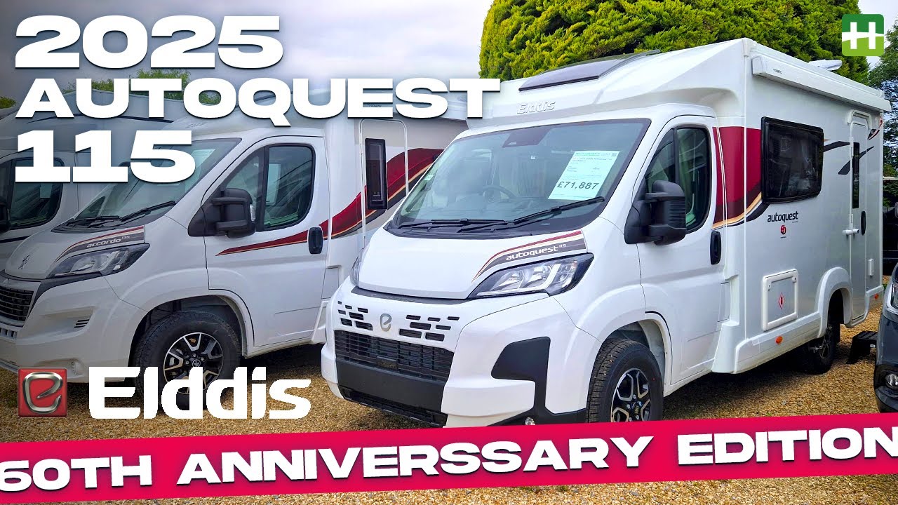 2025 Elddis Autoquest 115 60th Edition | New Motorhome Video Tour