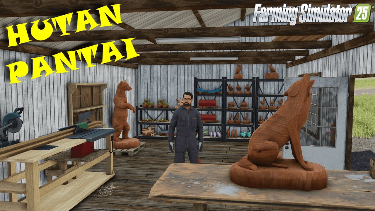 5 NEW PRODUCTIONS | Ep05 | Hutan Pantai | Farming Simulator 2025