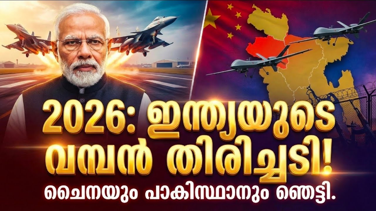 ഇന്ത്യയുടെ കഴുത്തിന് നേരെ ചൈനയുടെ വാൾ! 2026-ലെ വമ്പൻ തിരിച്ചടി | Indian Defence Huge Updates 2026