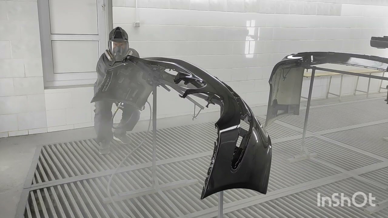нанесение лака U-POL 2081-I/IWATA PININFARINA WS 400 1.4 HD
