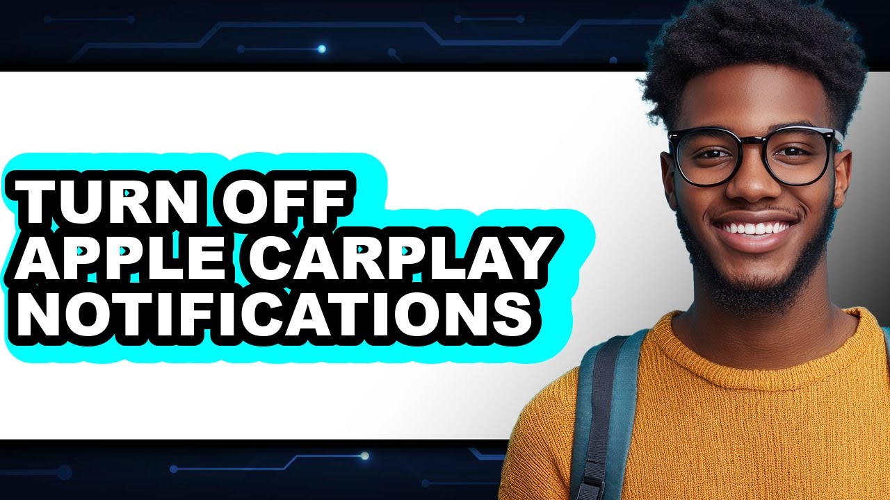 How to Turn Off Apple Carplay Notifications (updated)