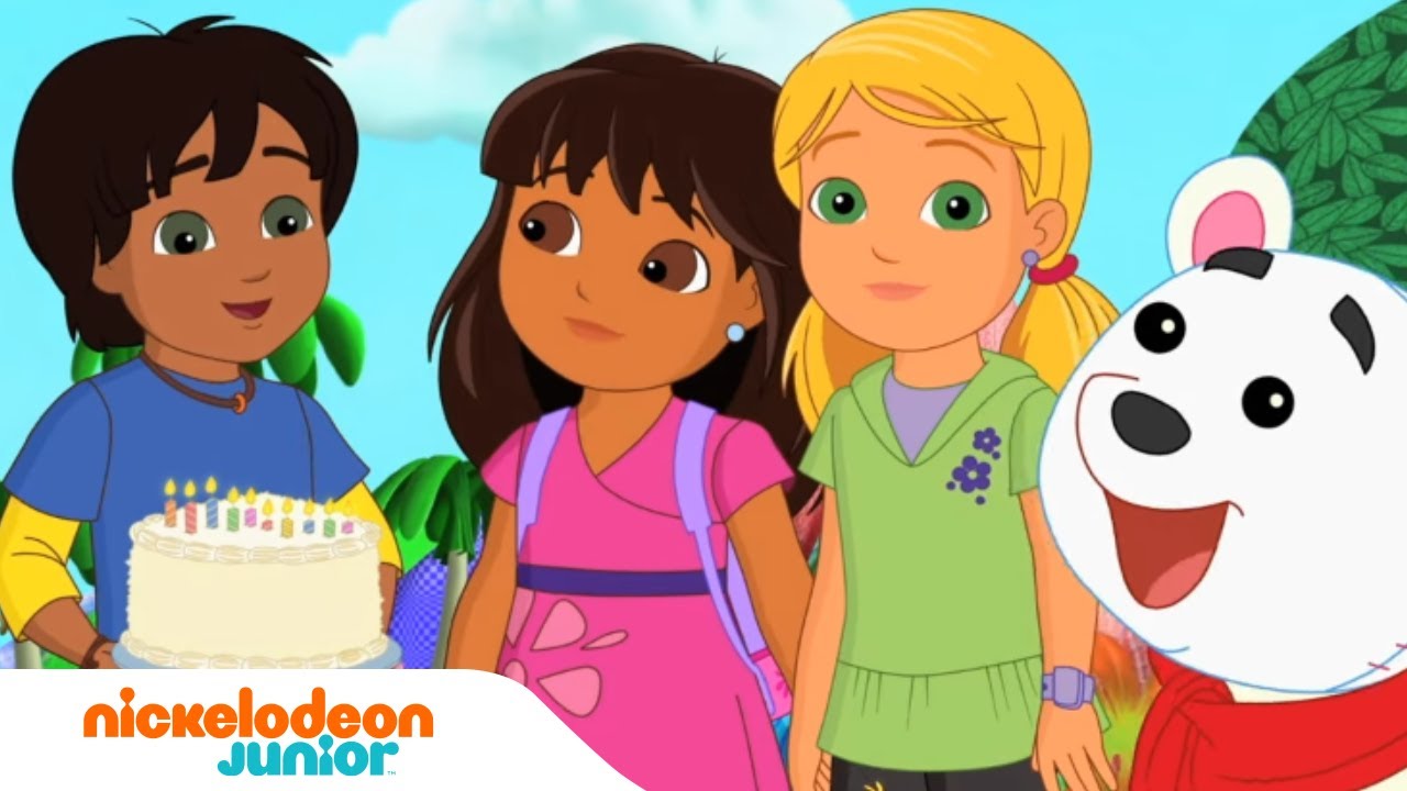 Dora & Friends | La fête d'anniversaire du singe chaussette de Dora ! | Nick Jr.