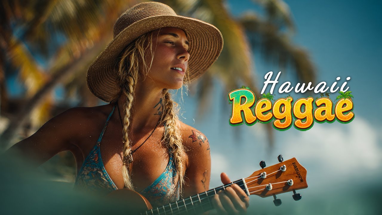 🌴 Hawaiian Reggae Vibes – Tropical Chill Music for Relaxation & Joy | Island Summer Mood 🌞