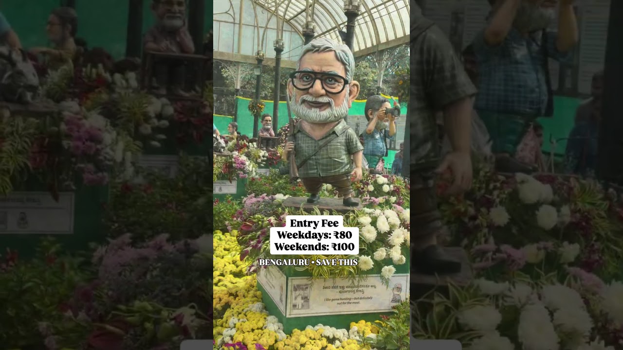 Lalbagh Flower Show 2026 🌸 Dates | Entry Fee | Timings | Theme | Bengaluru  #lalbaghflowershow