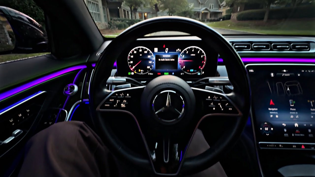 LATE NIGHT S580 MERCEDES POV DRIVE + YAP