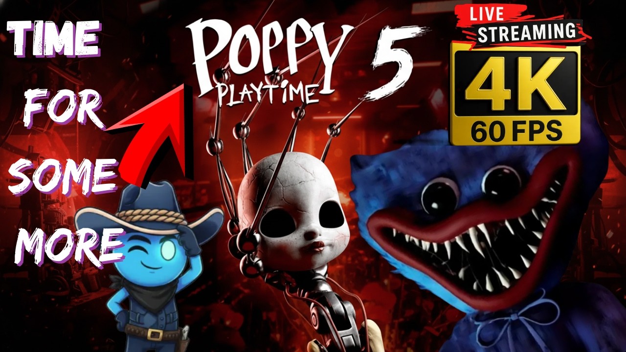 Poppy Playtime Chapter 5 - BROKEN THINGS | More First Playthrough LIVE 🔴