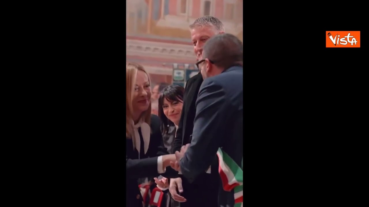 Giorgia Meloni ad Assisi per la Festa di San Francesco
