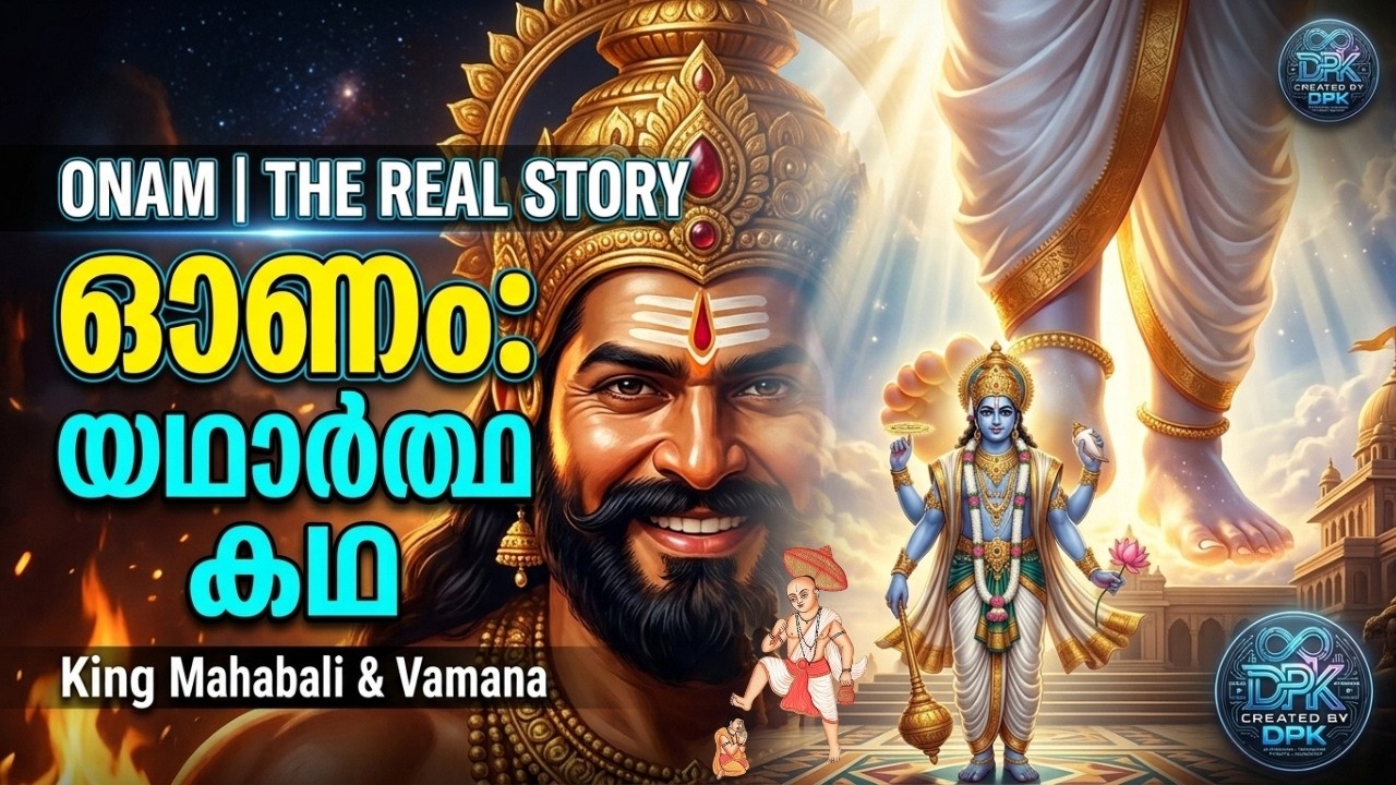The Legend of King Mahabali & Onam | AI Animated Story