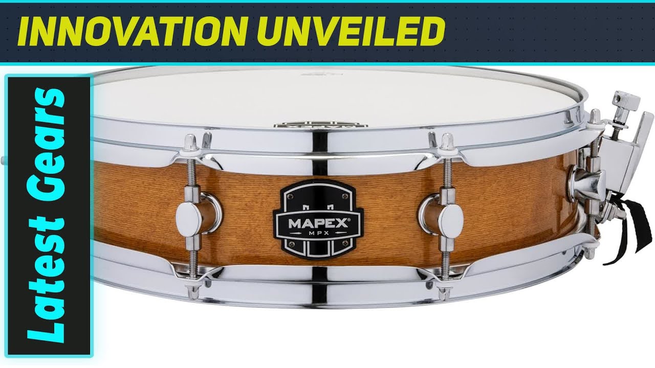 Mapex MPX Maple/Poplar Piccolo Snare: The Ultimate Crisp & Punchy Drum!