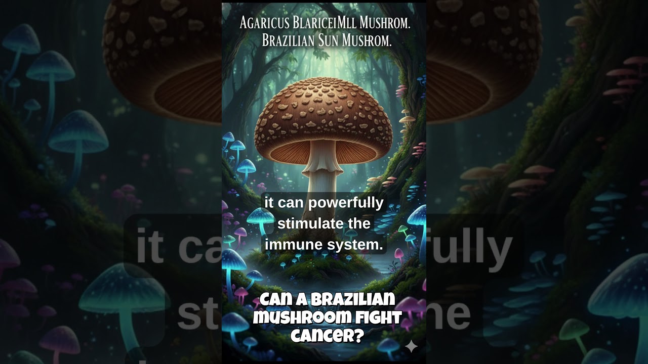 This MUSHROOM Fights CANCER? 🍄 The Truth About Agaricus Blazei!