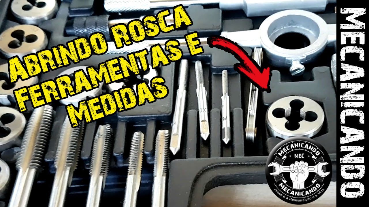 COMO ABRIR ROSCA 🔧🔩 - FERRAMENTAS, MEDIDAS, ETC - MECANICANDO