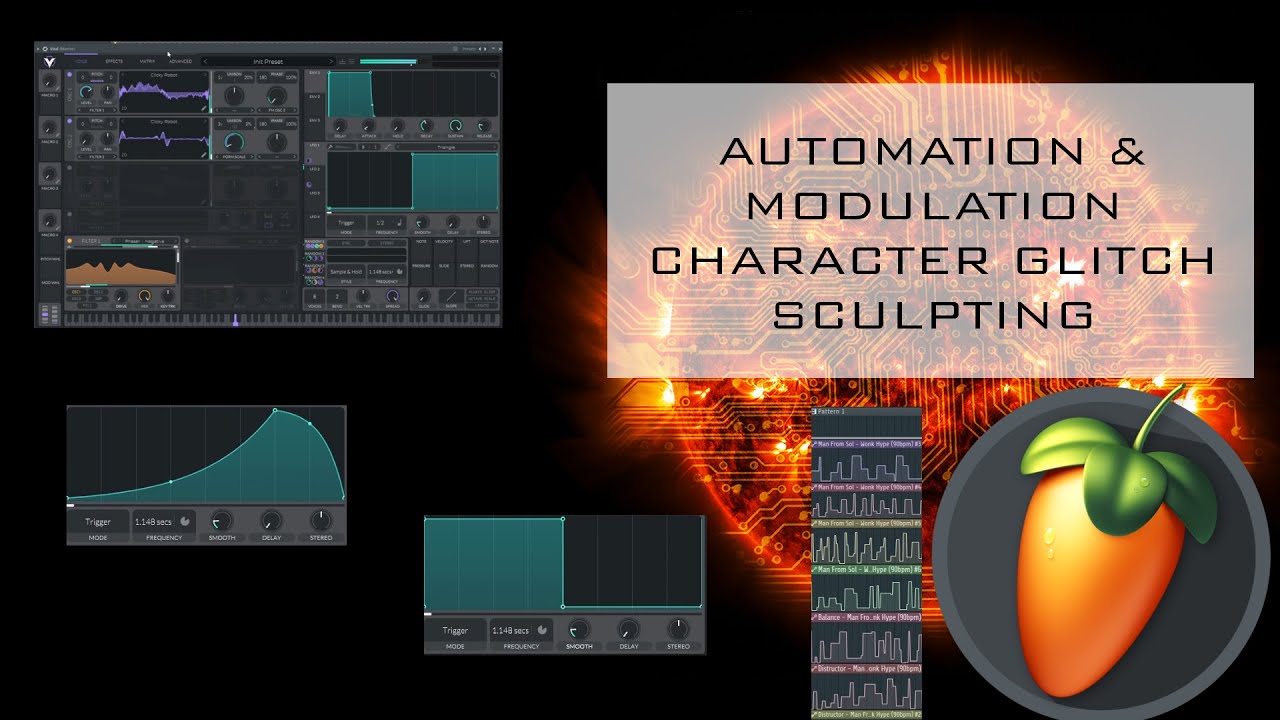 Sculpting Glitches with Automation/Modulation Shapes