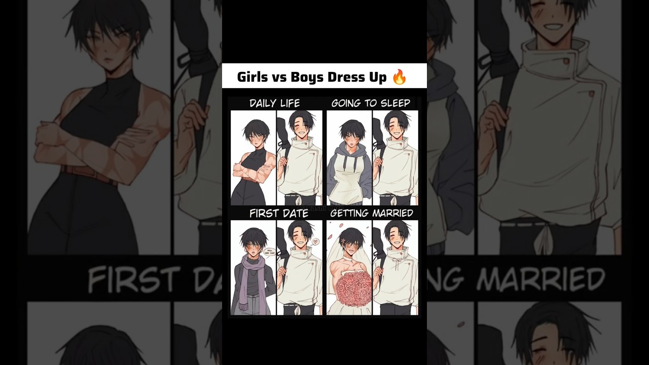 Girls vs Boys Dress Up 🔥 ✅
