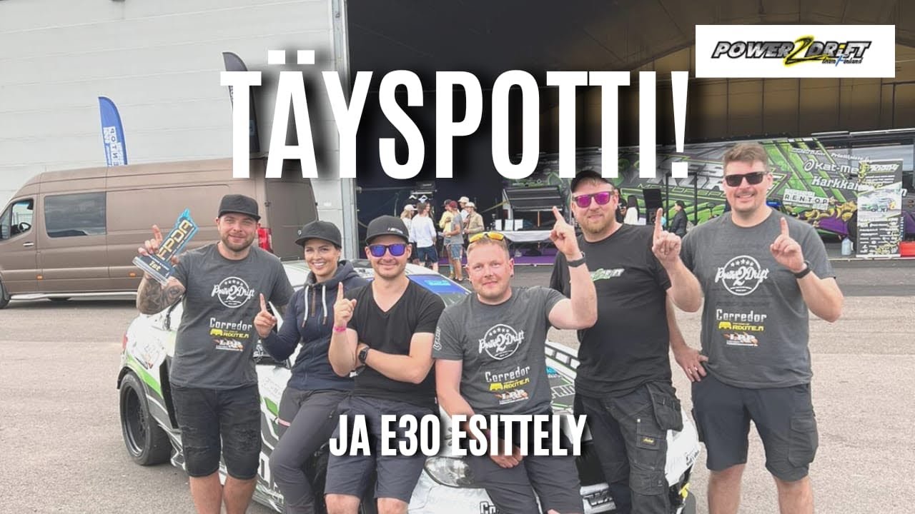 Drifting SM R3 Kalajoki! Kunkkukoppa E30!