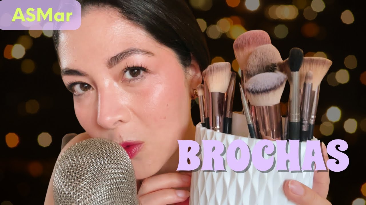 ASMR | Brochas + te cuento de mi vida | ASMar