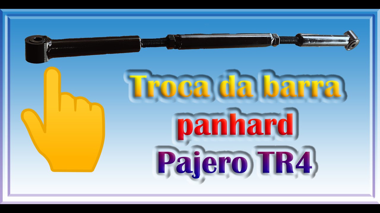 Troca da barra panhard