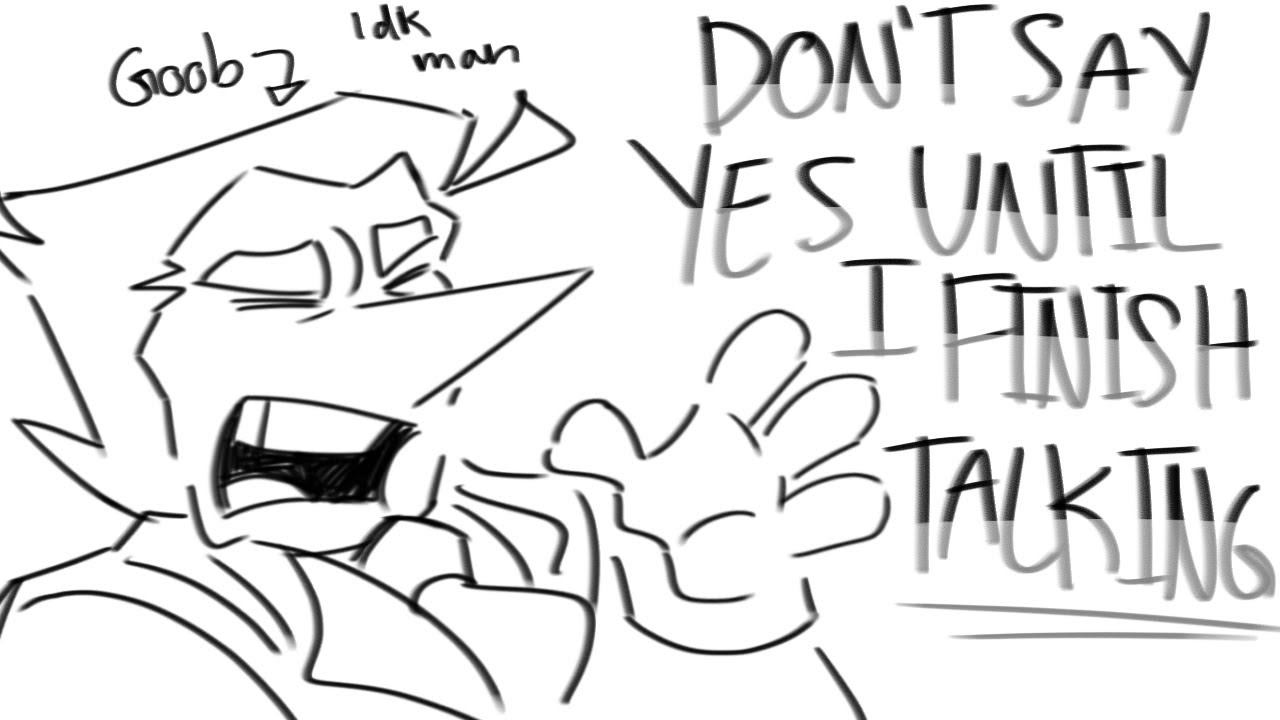 Don't Say Yes Until I Finish Talking - Spamton Animatic