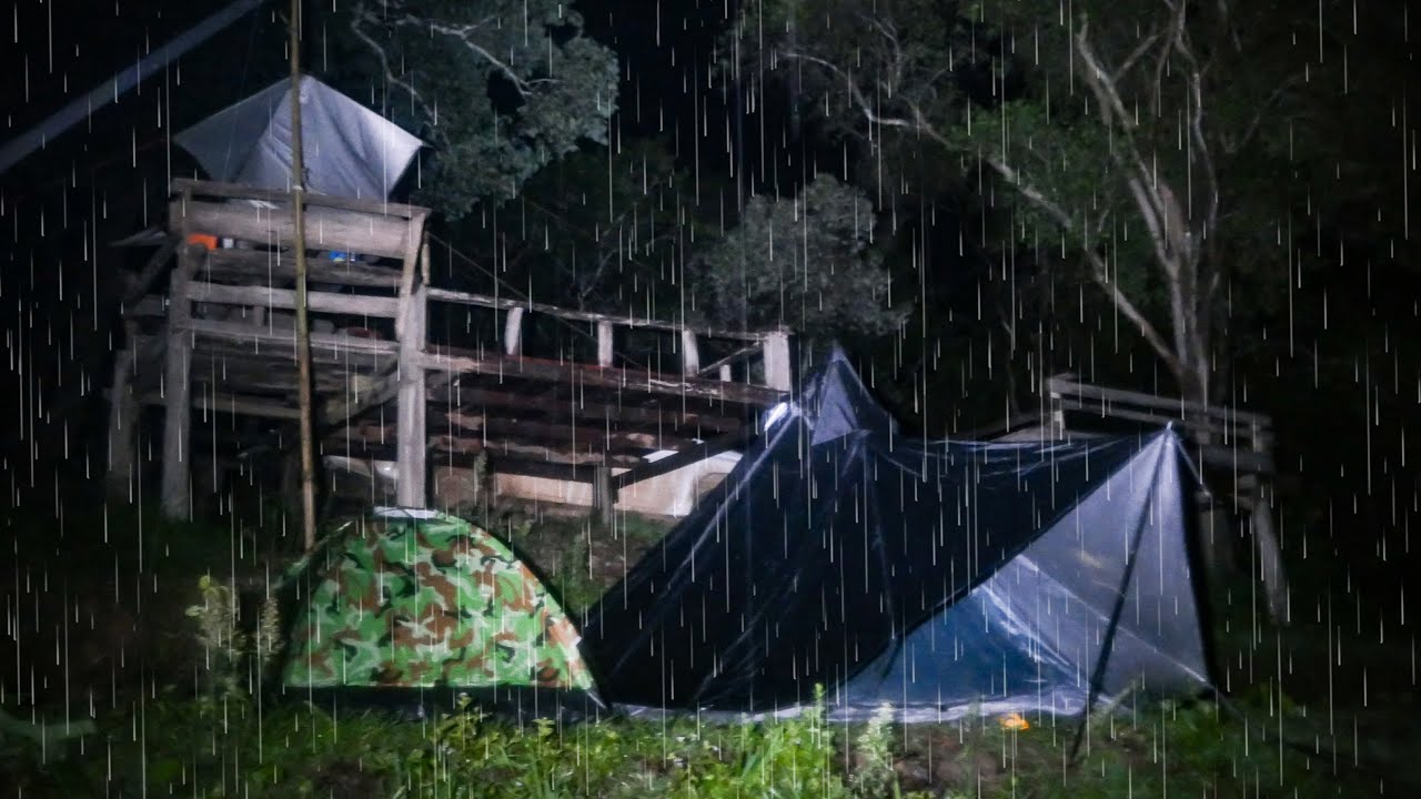 พาลูกเมียและหลานไปนอนดอยธงชัย ฝนตกทั้งคืน ลมแรง ต้องหลบนอนข้างล่าง หมอกสวยงามดั่งสรวงสวรรค์