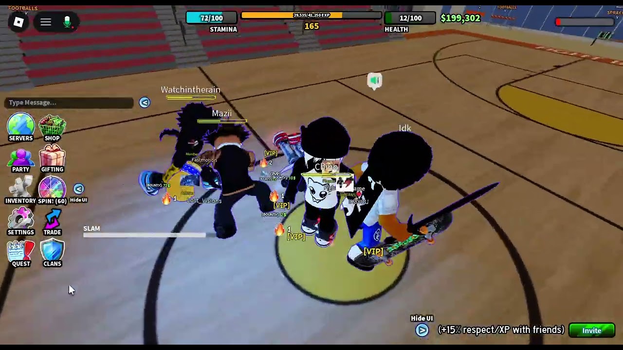 PLAYING ROBLOX FIGHT IN A SCHOOL WITH MY FRIENDS PART 2