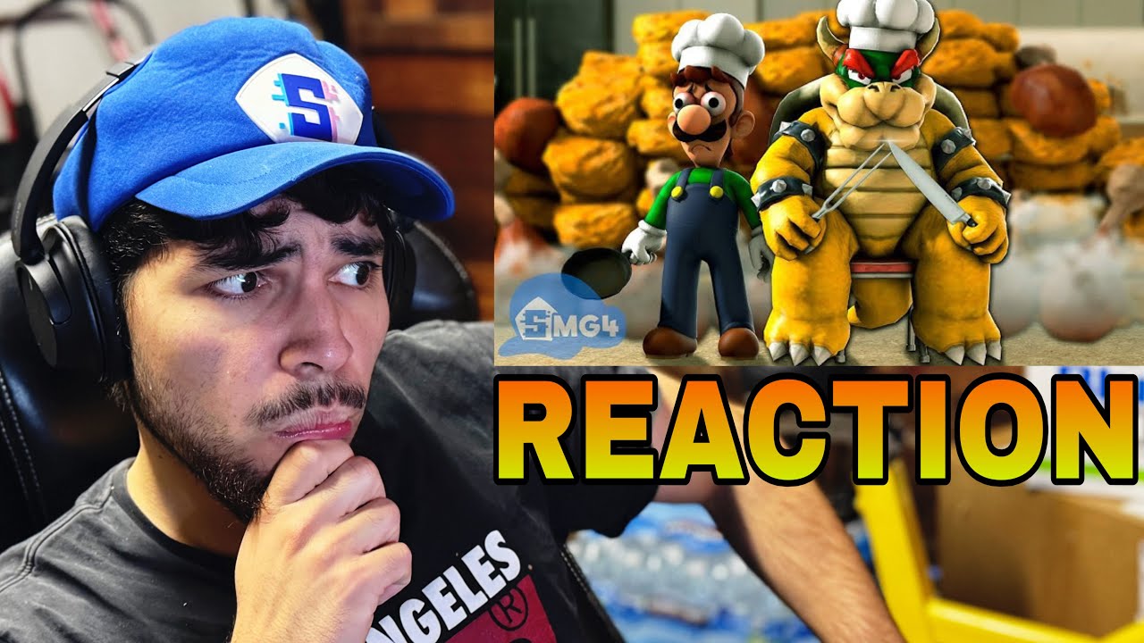 {SMG4} Готовим с Боузером: The Last Roast при участии Луиджи [Реакция] «Let Them Cook, One Last T...