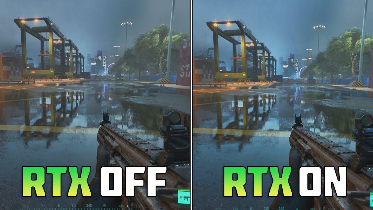 Battlefield 2042 - Ray Tracing ON VS OFF