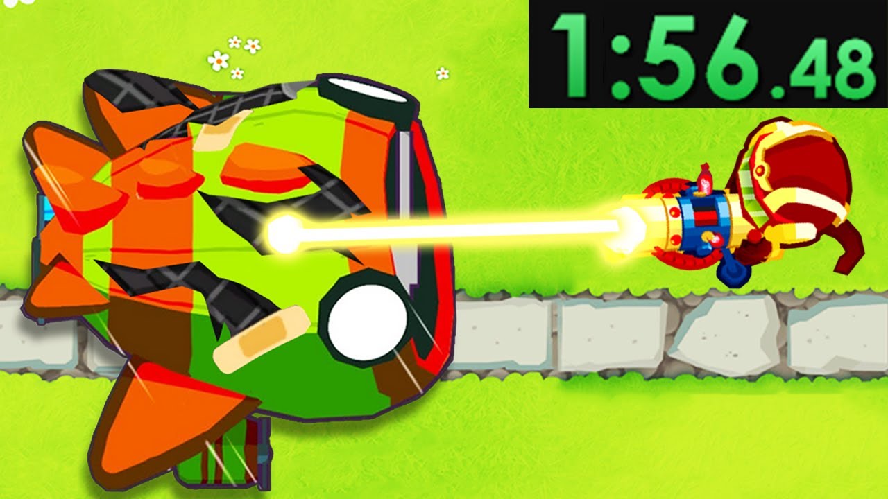 Who can beat Bloonarius the fastest? (BTD 6 Race)