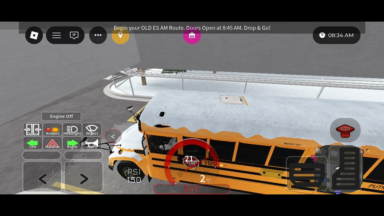 Driving Leon's bus 1129