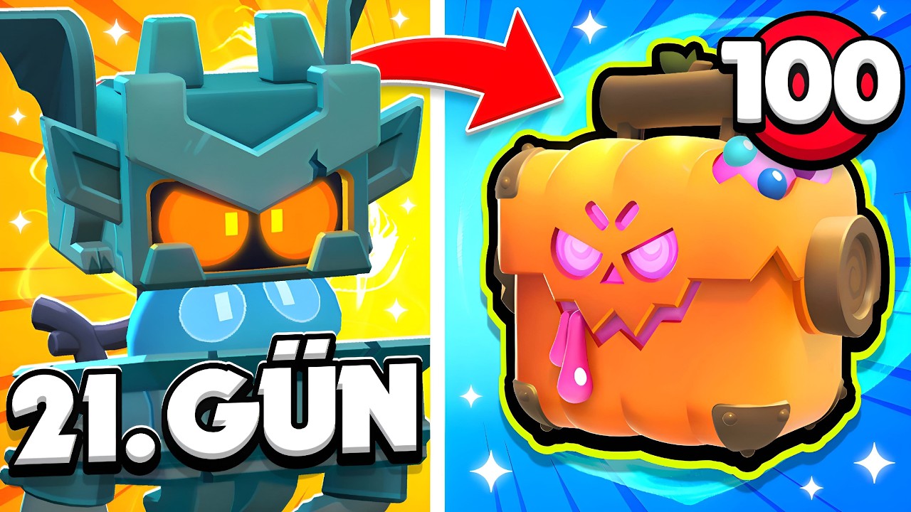 ZENGİN HESAPTA BÜTÜN BALKABAĞI KUTULARINI AÇTIM! 😱 | Brawl Stars