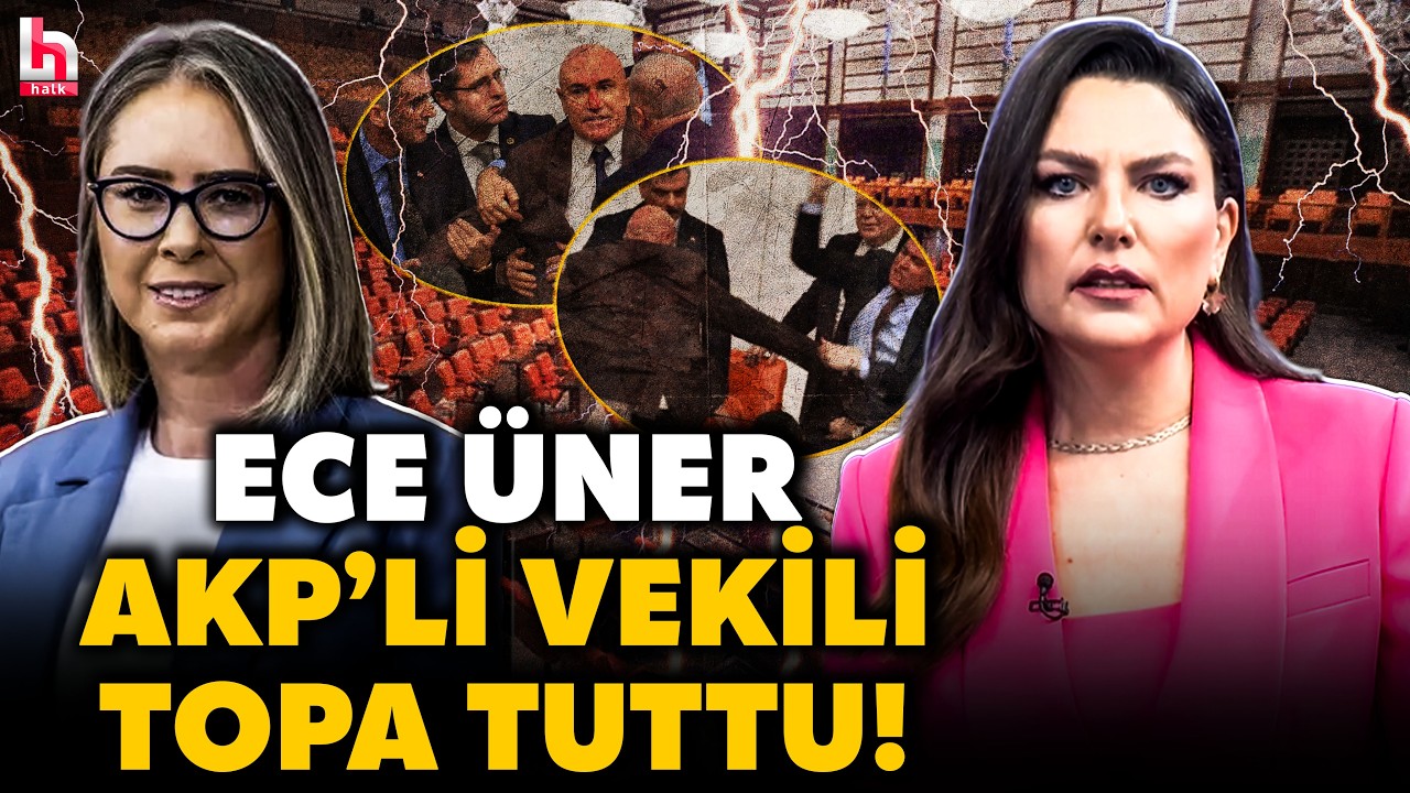 BU SÖZLER UNUTULMAZ! Ece Üner, Meclis'te 'şiddeti savunan' AKP'li vekile öyle şeyler söyledi ki!