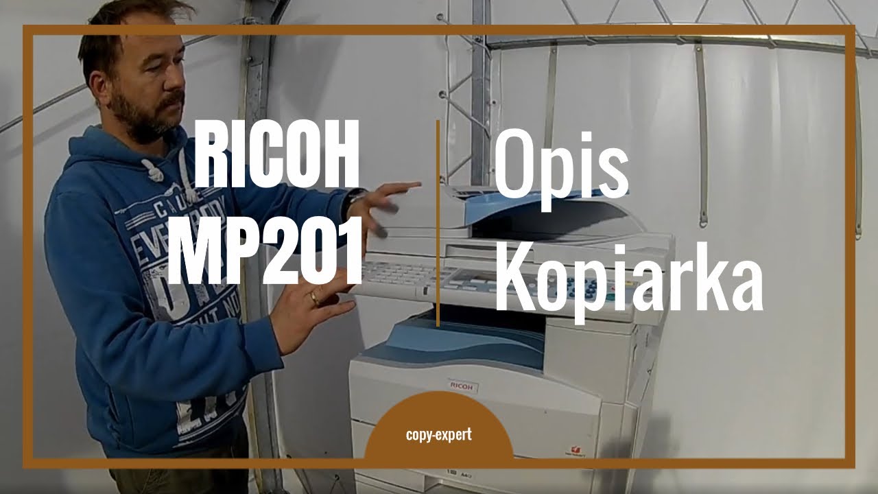 OPIS Ricoh MP201 Kopiarka #RICOHMP201 part1