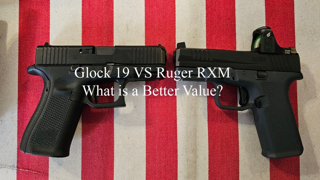 Ruger RXM против Glock 19: лучший 9-мм пистолет?