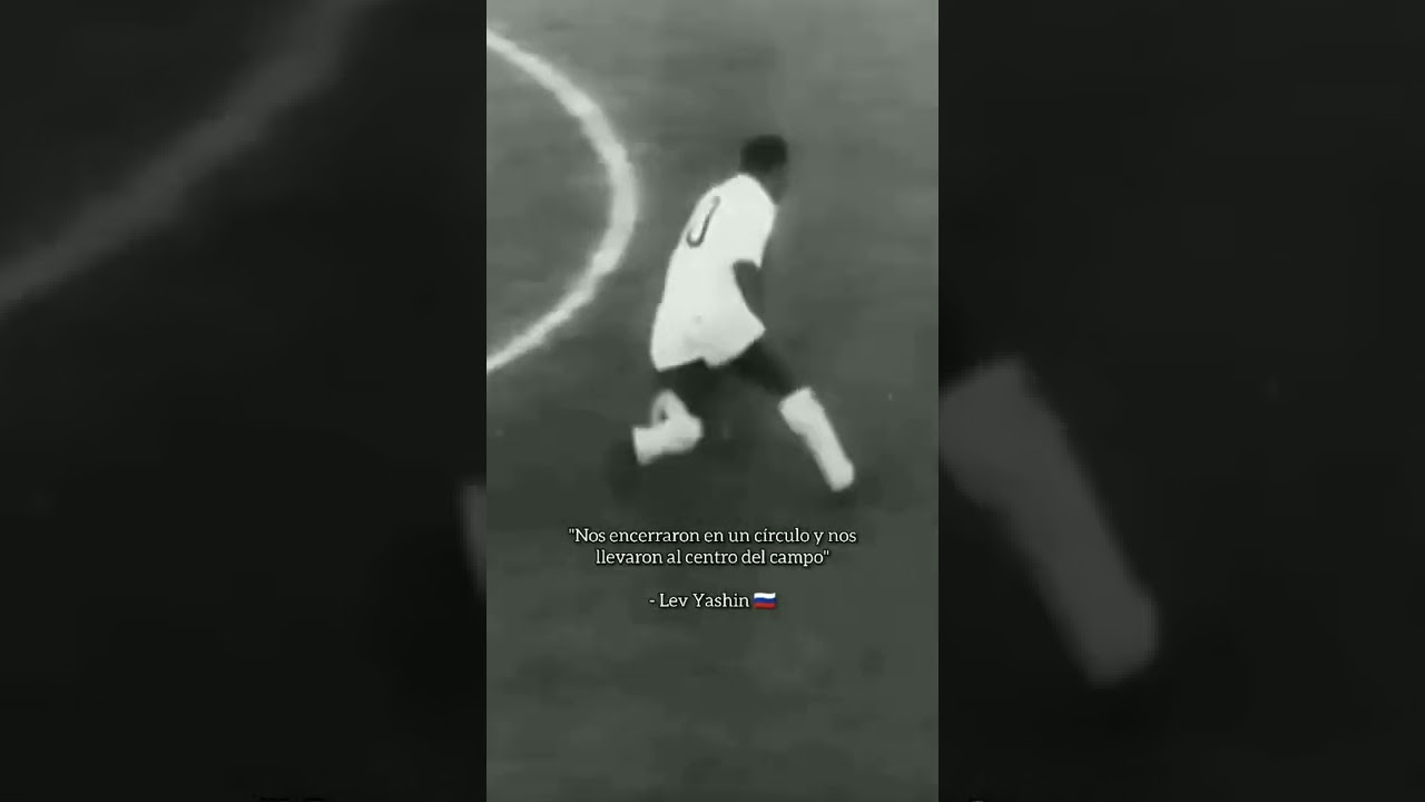 Lev Yashin hablando sobre Pelé