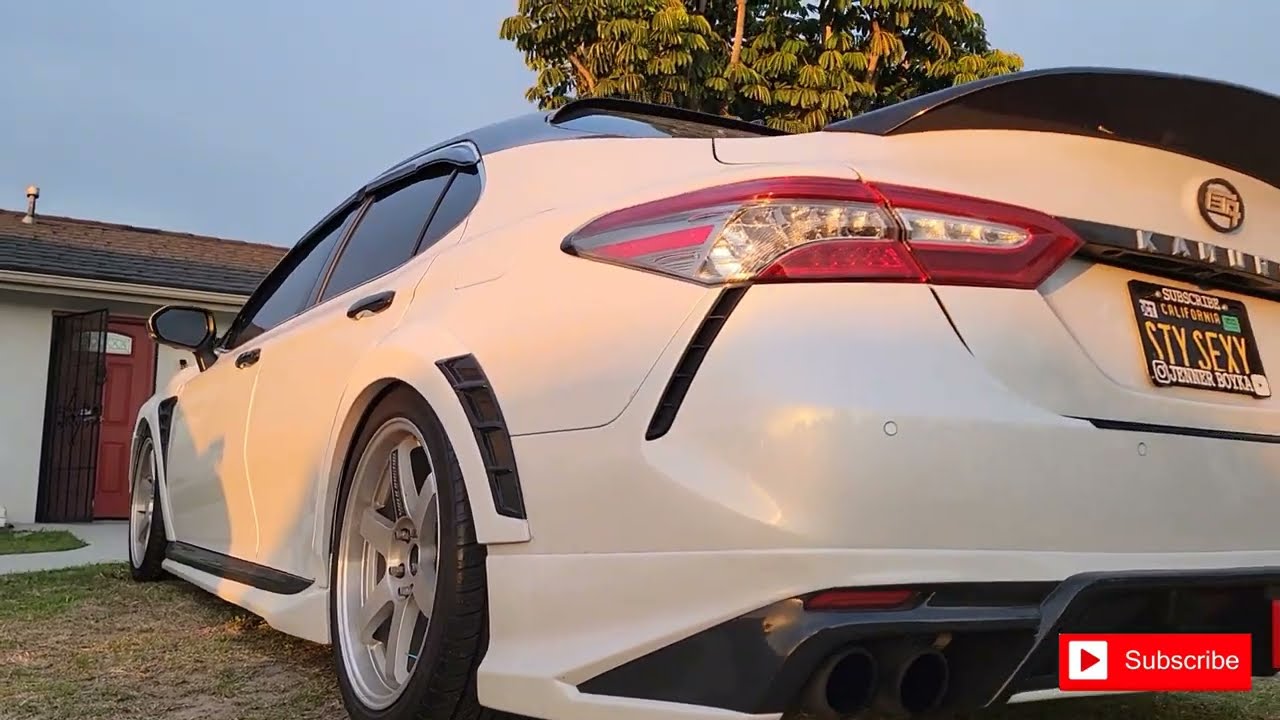 2019 Toyota Camry XSE - Khann Yofer Wide Body Cuztomtuning Kamuri