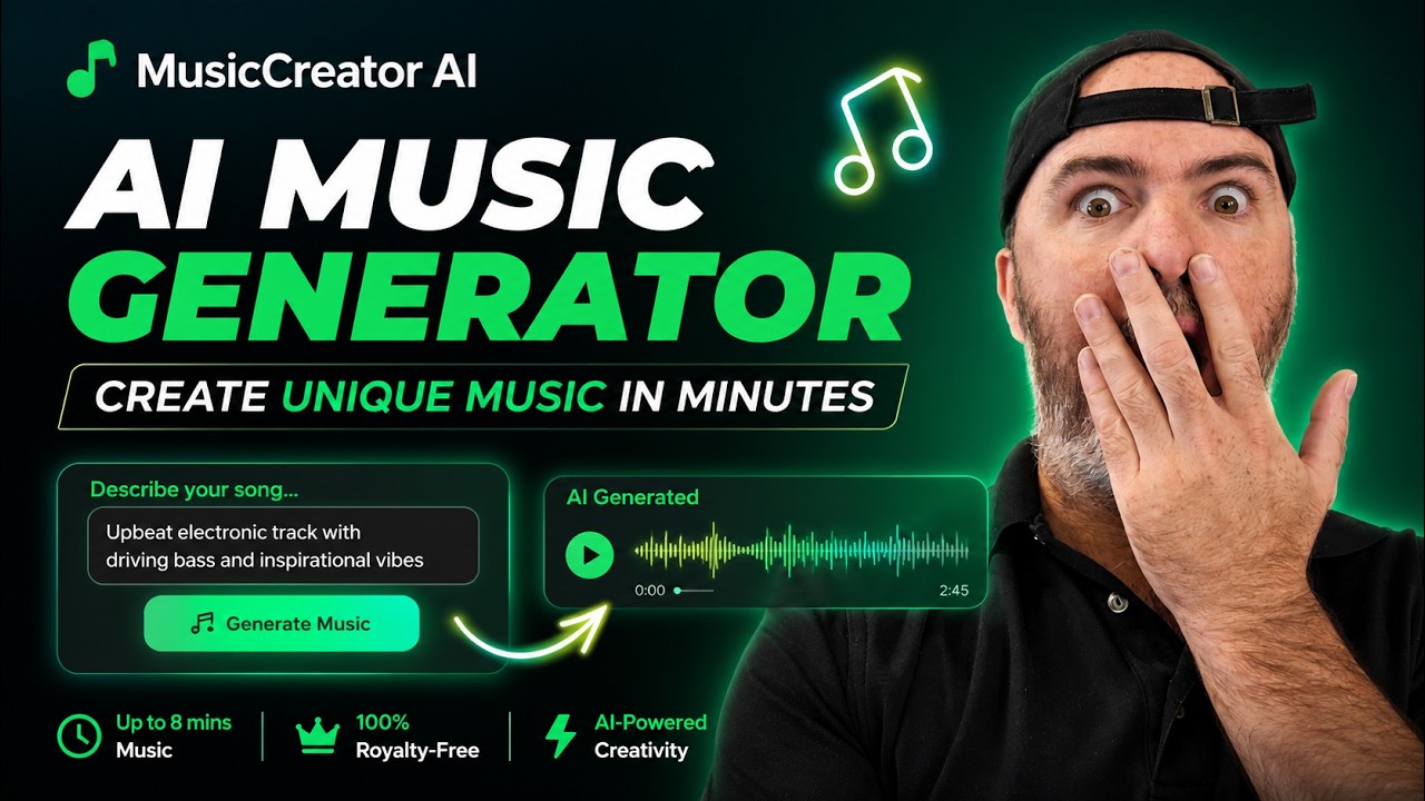 Лучший ИИ-инструмент для создания музыки, который я когда-либо видел! MusicCreator Ai