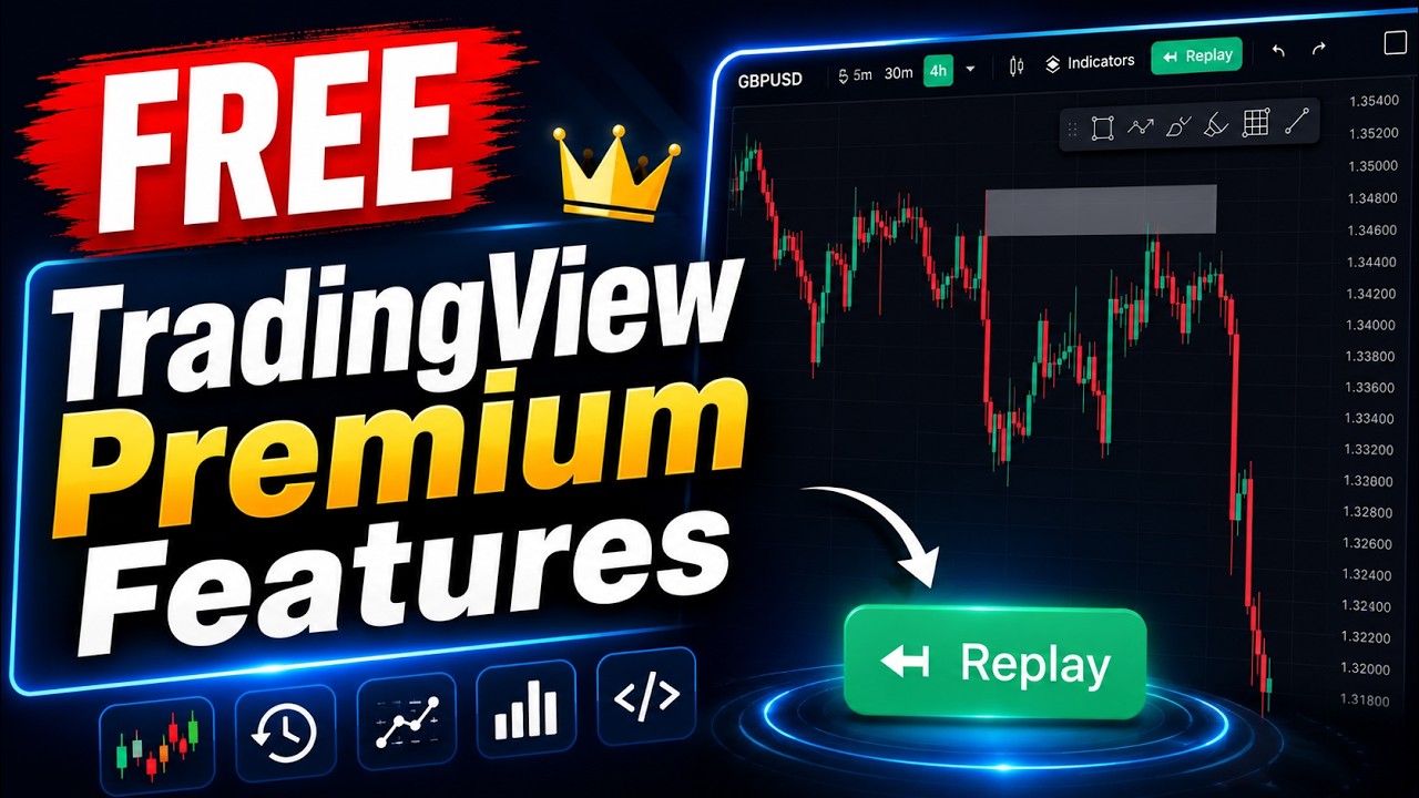 БЕСПЛАТНЫЕ премиум-функции TradingView
