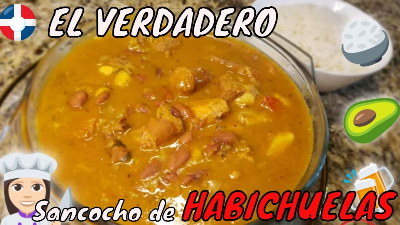 🔴🍚CÓMO HACER un SANCOCHO DE HABICHUELAS ROJAS🔴🍚. El real SANCOCHO DE HABICHUELA